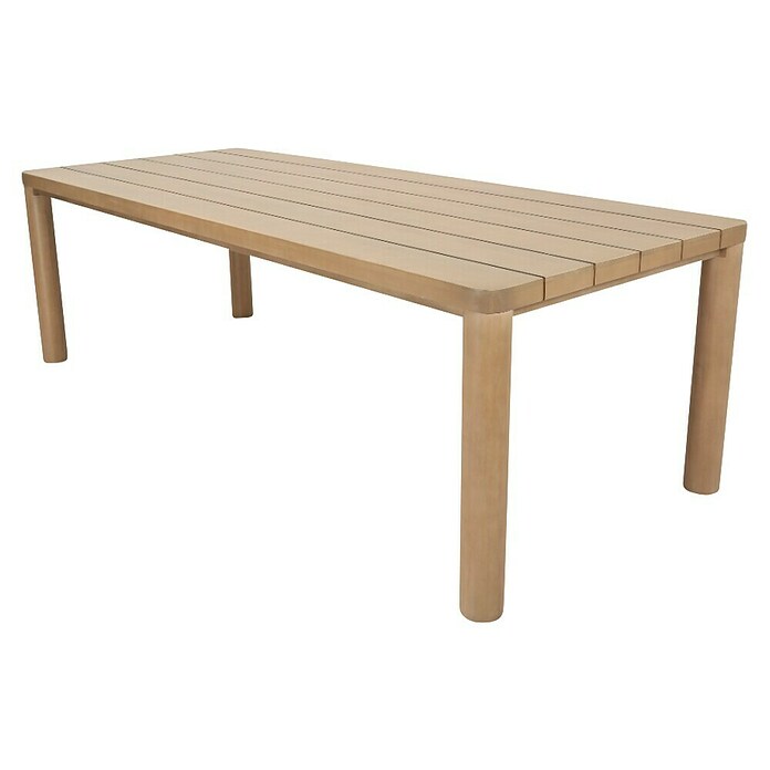 Tuintafel Katana (l x b x h: 240 x 100 x 75,5 cm, Acaciahout, Light teak) | BAUHAUS