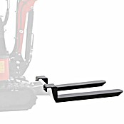 HZC Power Palettengabel am Planierschild (P12) (2 Stk., Passend für: HZC Power Minibagger mit Planierschild) | BAUHAUS