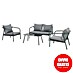 Conjunto de muebles Wesely 