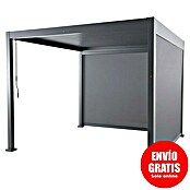 Sunfun Milos Pérgola estándar con laterales (L x An x Al: 294 x 386 x 235 cm, Aluminio, Antracita) | BAUHAUS