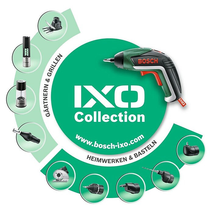Bosch IXO Schneidaufsatz (Passend für: Bosch Easy Akkuschrauber IXO III/IV/V/VI)