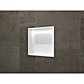 Hornacina Indic Led (L x An x Al: 10 x 33 x 33 cm, Acero inoxidable, Blanco) | BAUHAUS