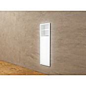 Hornacina Egean (L x An x Al: 10 x 17 x 60 cm, Acero inoxidable, Blanco) | BAUHAUS