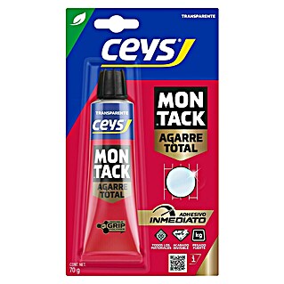 Ceys Adhesivo para montaje Montack Express (100 ml, Transparente)