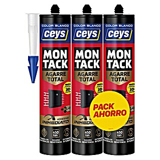 Ceys Adhesivo para montaje Pack Montack Express (450 g, Cartucho)