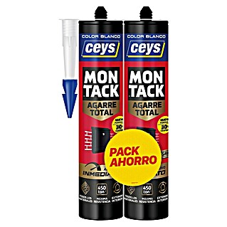 Ceys Adhesivo para montaje Montack Xpress Duplo (2 ud., 450 g)