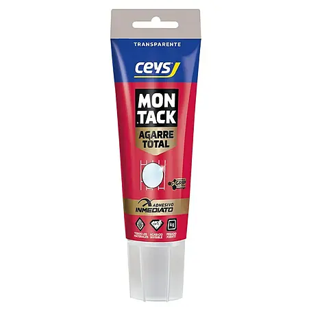 Ceys  Adhesivo para montaje Montack Express agarre inmediato invisible