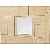 Hornacina Atlantic (L x An x Al: 10 x 33 x 33 cm, Acero inoxidable, Blanco) | BAUHAUS
