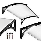 SmartSun Marquesina para puerta Easy LED (120 x 97 x 31,6 cm, Antracita) | BAUHAUS