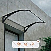 SmartSun Marquesina para puerta Easy LED (120 x 97 x 31,6 cm, Antracita) | BAUHAUS