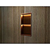 Hornacina Marshall (L x An x Al: 10 x 33 x 63 cm, Acero inoxidable, Oro Rosa) | BAUHAUS