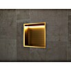 Hornacina Indic Led (L x An x Al: 10 x 33 x 33 cm, Acero inoxidable, Oro) | BAUHAUS