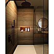 Hornacina Oceanic Led (L x An x Al: 10 x 33 x 63 cm, Acero inoxidable, Oro) | BAUHAUS