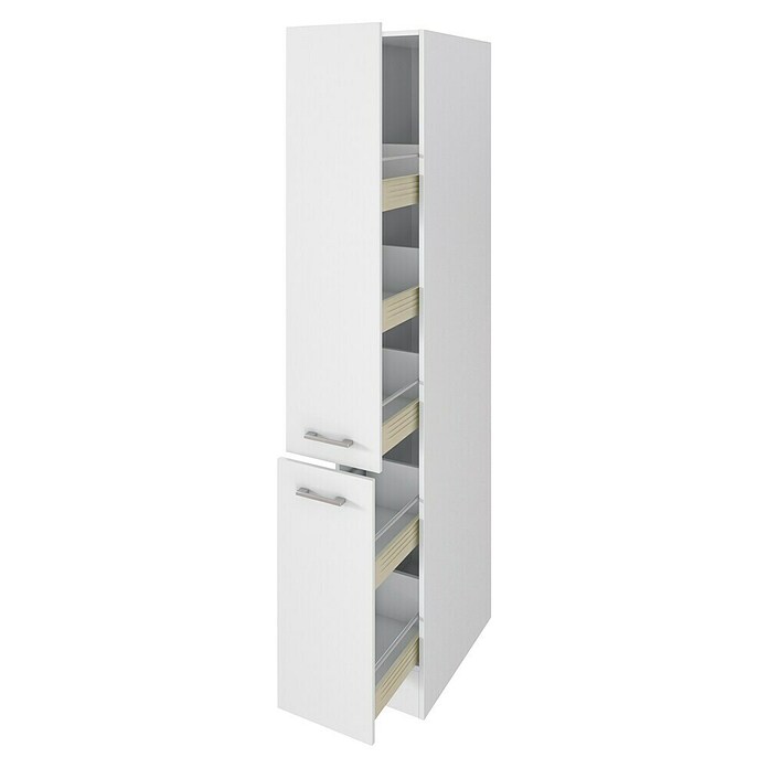 Flex-Well Lucca Kunststoff-Mehrzweckschrank Typ 2 (Breite: 240 cm, Weiß) | BAUHAUS