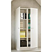 Flex-Well Lucca Küchen-Hochschrank (B x T x H: 100 x 60 x 200 cm, Weiß) | BAUHAUS
