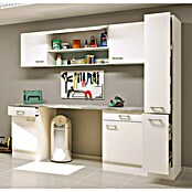 Flex-Well Lucca Kunststoff-Mehrzweckschrank Typ 2 (Breite: 240 cm, Weiß) | BAUHAUS