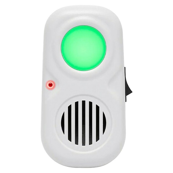Ultrazvočni odganjalec žuželk  UH11  (60 m², Zaščita proti: Komarji, LED, Bela) | 3450 - Insektenschutz | CBMA - Insektenschutz | CBM - Elektroartikel | CB - Elektroinstallation | C - Elektro | BAUHAUS