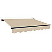 SmartSun Toldo con motor Dark Easy Lite (Beige, Ancho: 3,95 m, Caída: 2,5 m) | BAUHAUS