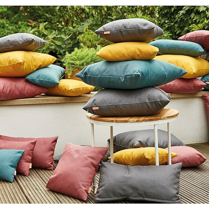 Siena Garden Kissen BELLA (Passend für: Loungemöbel, 45 x 25 cm, Gelb, 1 Stk.) | BAUHAUS