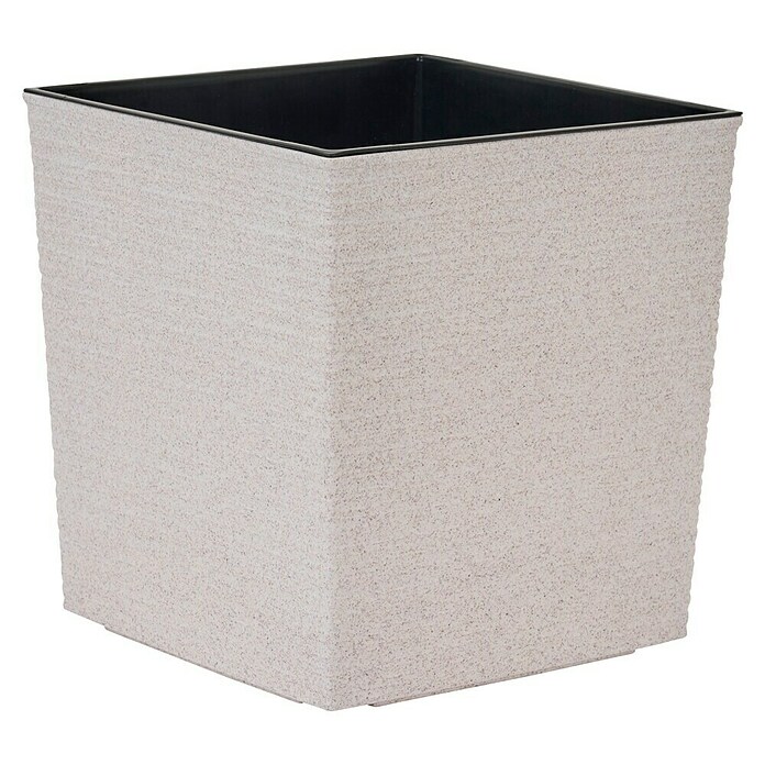 Siena Garden Pflanztopf NIZZA GROOVE (Creme, 1 Stk.) | BAUHAUS