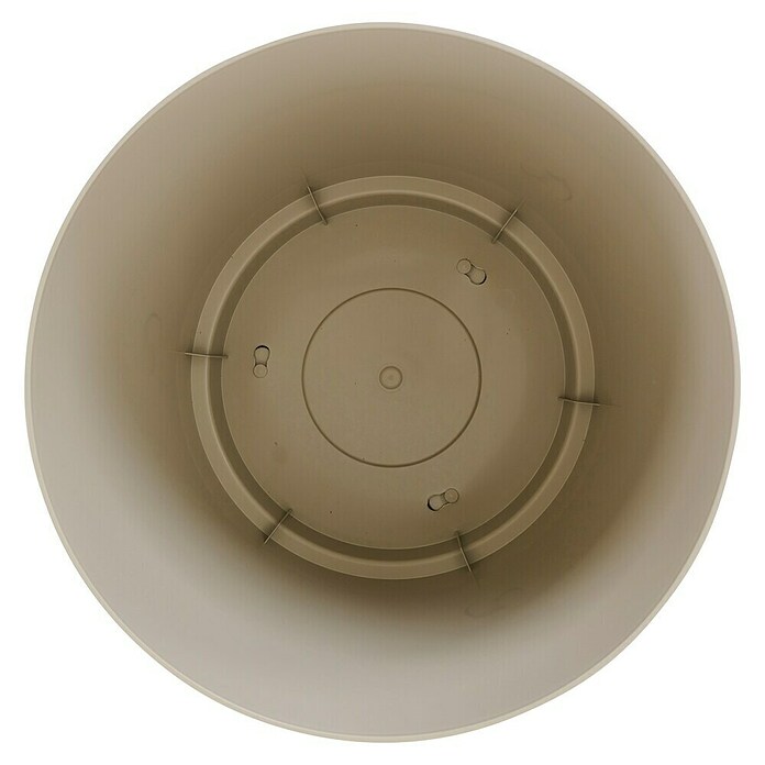 Siena Garden Pflanzgefäß Tarifa Pure (Ø x H: 32,5 x 28 cm, Creme, Material aus Polypropylen, 1 Stk.) | BAUHAUS