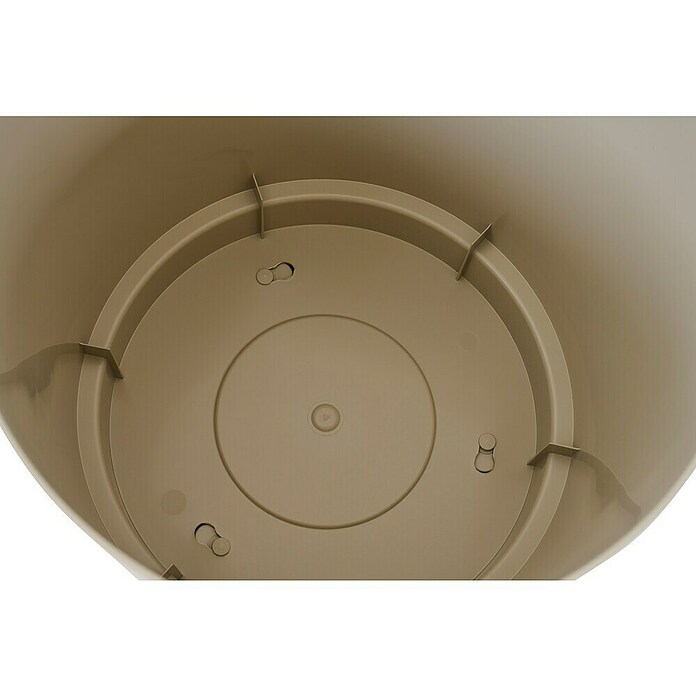 Siena Garden Pflanzgefäß Tarifa Pure (Ø x H: 32,5 x 28 cm, Creme, Material aus Polypropylen, 1 Stk.) | BAUHAUS