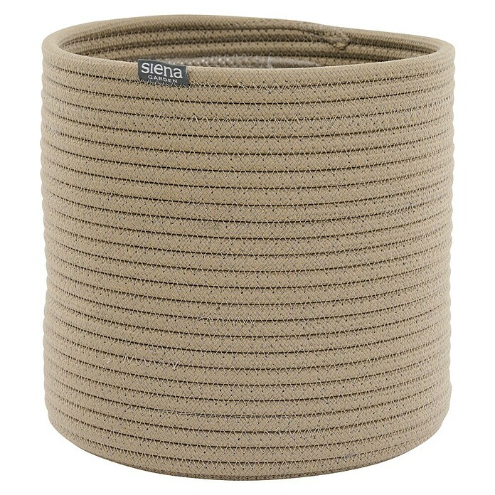 Siena Garden Pflanzgefäß FIORA (Ø x H: 26 x 25,5 cm, Creme, 1 Stk.) | BAUHAUS