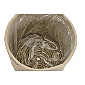 Siena Garden Pflanzgefäß FIORA (Ø x H: 26 x 25,5 cm, Creme, 1 Stk.) | BAUHAUS