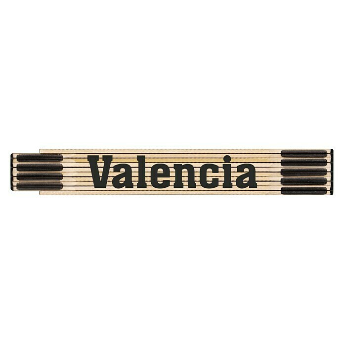 BAUHAUS Metro de madera Valencia (Longitud: 200 cm)
