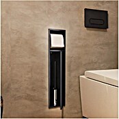Hornacina Egean (L x An x Al: 10 x 17 x 60 cm, Acero inoxidable, Black Gun Metal) | BAUHAUS