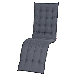 Siena Garden Atria Sitzauflage (L x B x H: 170 x 48 x 6 cm, Grau, Polyester, 1 Stk.)