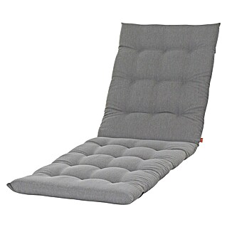 Siena Garden Atria Liegenauflage (L x B x H: 200 x 58 x 6 cm, Silber, Polyester, 1 Stk.)