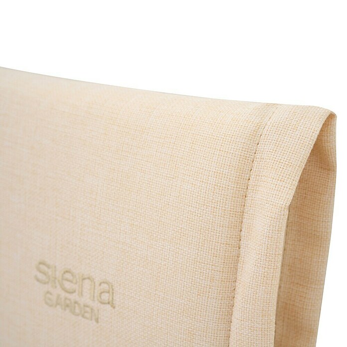 Siena Garden Stella Liegenauflage (L x B x H: 160 x 48 x 6 cm, Ecru, Polypropylen, 1 Stk.) | BAUHAUS