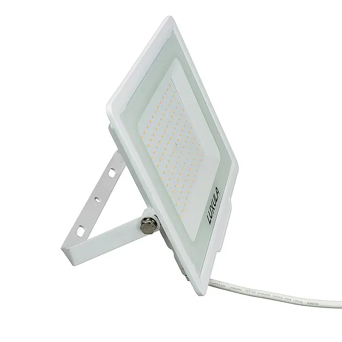 Luxula LED-Strahler - 100 W, 10.000 lm, L x B x H: 28,7 x 3,2 x 23,2 cm, IP65