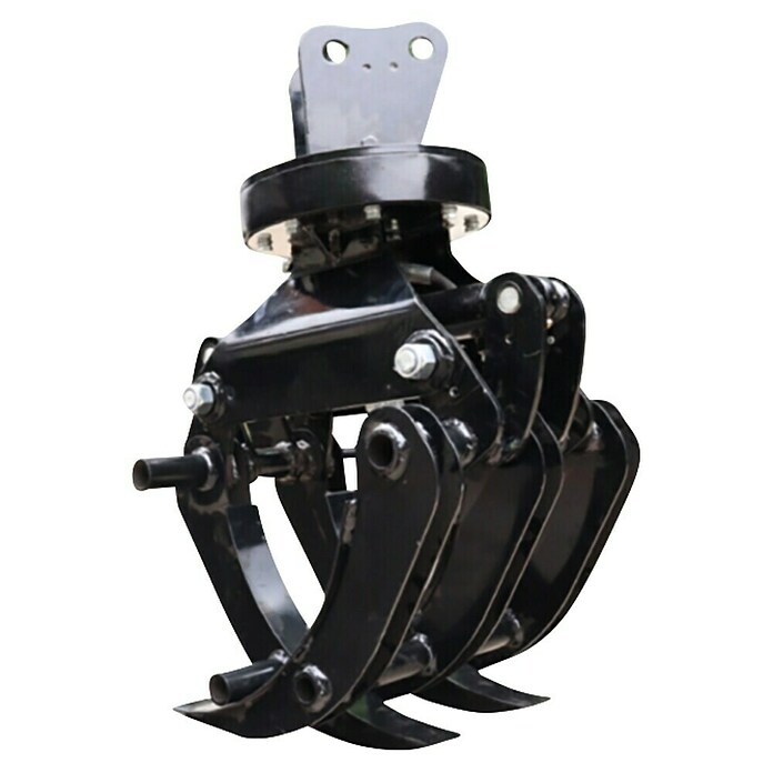 HZC Power Holzgreifer HH360 (Mit Hydraulik, Passend für: HZC Power Minibagger (wenige Ausnahmen, siehe Text)) | BAUHAUS