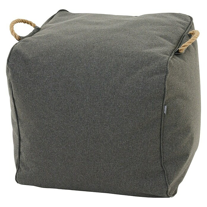 Siena Garden Sitzhocker Integral (B x T x H: 48 x 46 x 46 cm, Charcoal, Polyester) | BAUHAUS