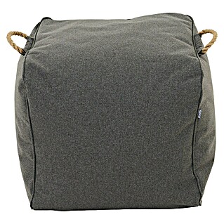 Siena Garden Sitzhocker Integral (B x T x H: 48 x 46 x 46 cm, Charcoal, Polyester)