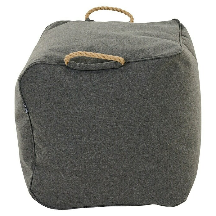 Siena Garden Sitzhocker Integral (B x T x H: 48 x 46 x 46 cm, Charcoal, Polyester) | BAUHAUS