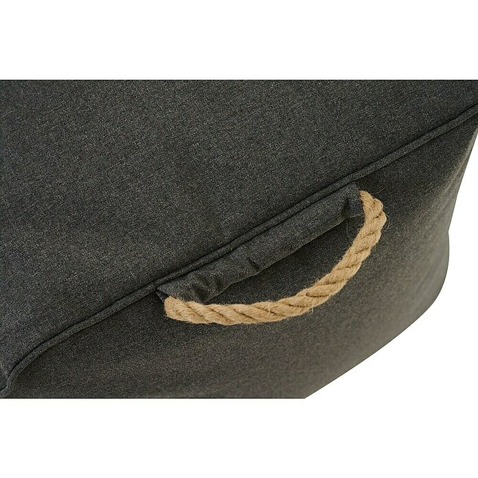 Siena Garden Sitzhocker Integral (B x T x H: 48 x 46 x 46 cm, Charcoal, Polyester) | BAUHAUS