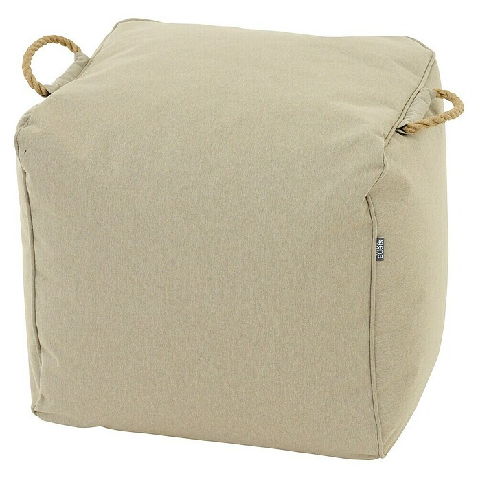 Siena Garden Sitzhocker Integral (B x T x H: 48 x 46 x 46 cm, Walnuss, Polyester) | BAUHAUS