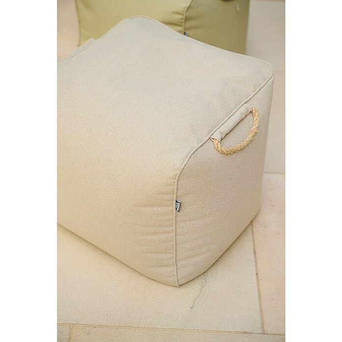 Siena Garden Sitzhocker Integral (B x T x H: 48 x 46 x 46 cm, Walnuss, Polyester) | BAUHAUS