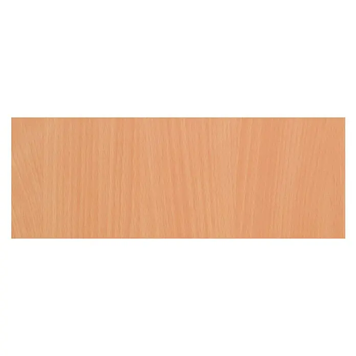 Maderas Daganzo Encimera de cocina al corte - Haya, Espesor: 30 mm, Ancho: 63 cm - Primer plano de una superficie de madera, destacando la veta y la textura. Ideal para visualizaciones de muebles o diseño de interiores.