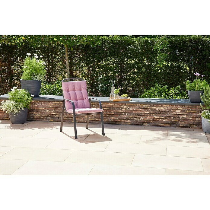 Siena Garden Atria Sitzauflage (L x B x H: 100 x 48 x 8 cm, Altrosa, Polyester, 1 Stk.) | BAUHAUS