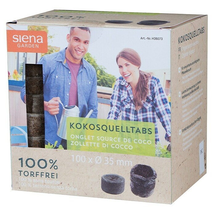 Siena Garden Quelltabletten (Durchmesser: 3,5 cm) | BAUHAUS