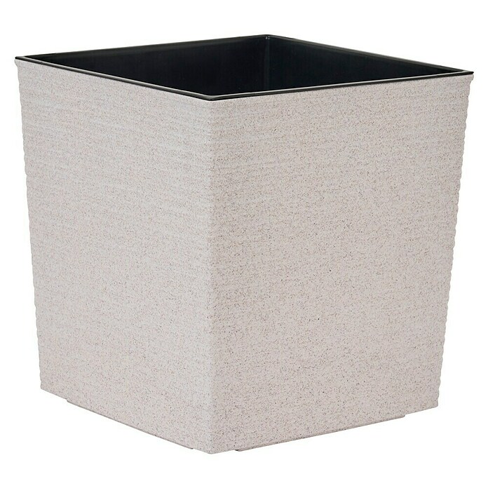 Siena Garden Pflanztopf NIZZA GROOVE (Creme, 1 Stk.) | BAUHAUS