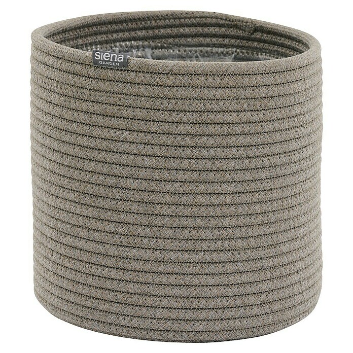 Siena Garden Pflanzgefäß FIORA (Ø x H: 26 x 25,5 cm, Grau, 1 Stk.) | BAUHAUS