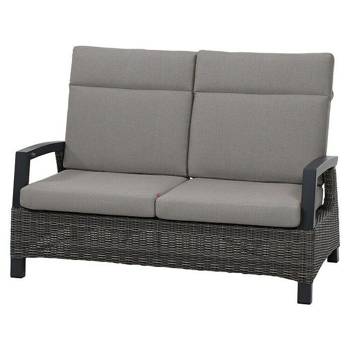 Siena Garden Corido Loungesofa (Charcoal Grey, Aluminium, Max. Personenzahl: 2 Stk.) | BAUHAUS