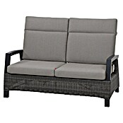 Siena Garden Corido Loungesofa (Charcoal Grey, Aluminium, Max. Personenzahl: 2 Stk.) | BAUHAUS