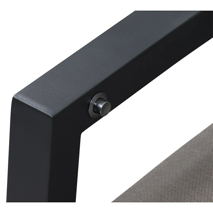 Siena Garden Corido Loungesofa (Charcoal Grey, Aluminium, Max. Personenzahl: 2 Stk.) | BAUHAUS