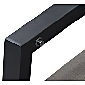 Siena Garden Corido Loungesofa (Charcoal Grey, Aluminium, Max. Personenzahl: 2 Stk.) | BAUHAUS